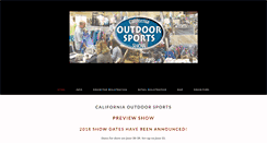Desktop Screenshot of californiaoutdoorsports.com