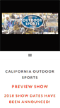 Mobile Screenshot of californiaoutdoorsports.com